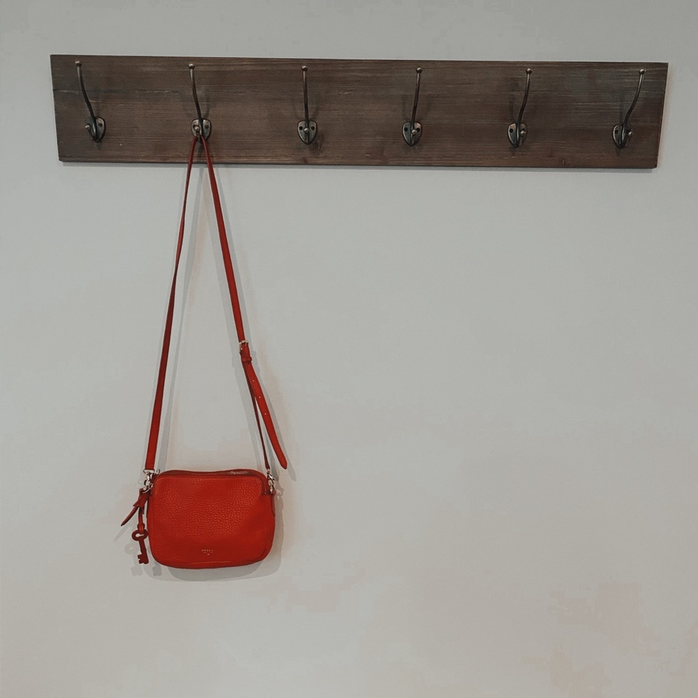 Red Sydney crossbody by Fossil